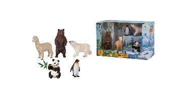 Simba - Nature World - Wild Animals Set (104343104)