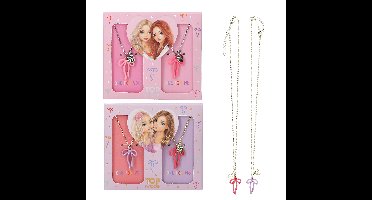 Topmodel - BFF Necklace Set With Bow - 40 cm + 5 cm adjustable chain