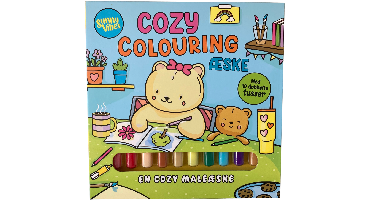 Cozy Coloring - Sunny Vibes: Cozy Colouring box