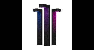 Hombli - Smart Outdoor Pathway Light, Black (3-pack)