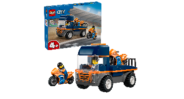 LEGO - LEGO City - Transportwagen voor motoren (60491)