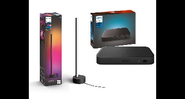 : Philips Hue Sync Box Gen 2 + Gradient Signe Tafellamp– Zwarte Bundel