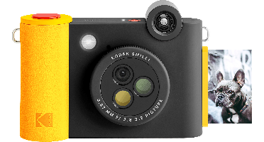 Kodak - Smile+– Instantcamera met ingebouwde printer&Bluetooth