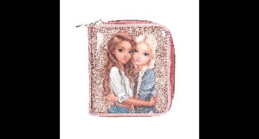 Topmodel - Purse DOTS - Rosé with Grey Dots