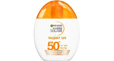 Garnier - Ambre Solaire Super UV Refreshing Face Water Fluid SPF 50+  40 ml