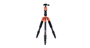 Rollei - Rollei Compact Traveler No. 1 tripod Digitaal/filmcamera 3 poot/poten Zwart, Oranje - Compact