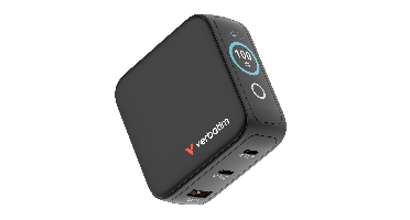 Verbatim - Mini GaN Charger 3-port 100W with Display
