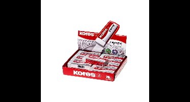 Kores - Eraser - White - 20 PCS