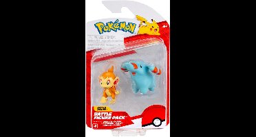Pokémon - Battle Figure Phanpy Chimchar (PKW4063)