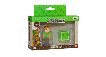 Minecraft - 3D 6 cm Figure 2 pack window box S2 - Alex&Slime