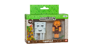 Minecraft - 3D 6 cm Figure 2 pack window box S2 - Happy Gast&Pigling