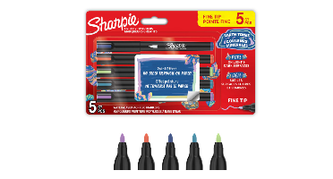 Sharpie - Creative Acrylic 5‑Blister - Earth Tones - Fine Tip (2212828)
