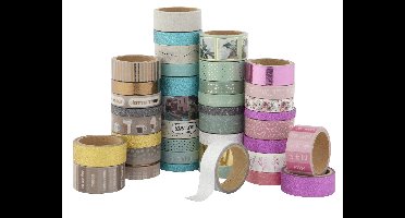 Craft ID - Washi tape 3m (40 pcs) (CR3000)