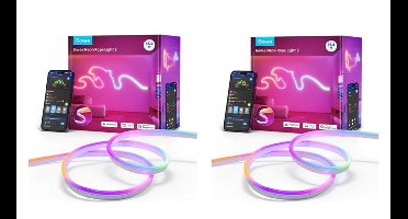 Govee 5M Neon LED Strip (2-Pack)– Matter&Smart Home Compatibel