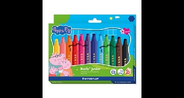 Staedtler– Peppa Pig Pens – 12 pcs Assorted (329 C12 L1)