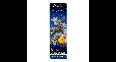Staedtler – Mars Lumograph Pencils – 6 pcs Assorted (100 G6)