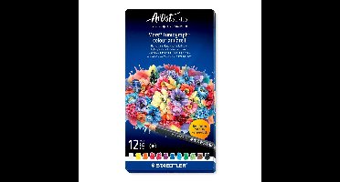 Staedtler– Mars Lumograph Aqua – 12 pcs – 100% PEFC  (104 M12)