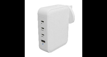Hyper - HyperJuice 145W GaN Safety Tested Travel Charger - White