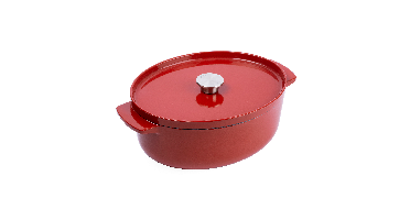 KitchenAid - Oval Casserole - Empire Red - 30cm/5.6L