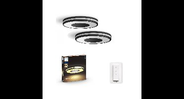 Philips Hue - 2x Being Plafondlamp - White Ambiance - Bluetooth - Bundel