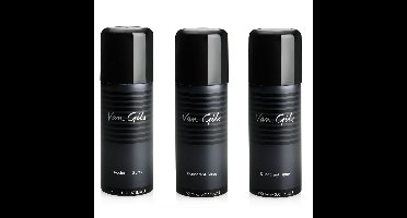 Van Gils - 3x Strictly for Men Deodorant Spray 150 ml