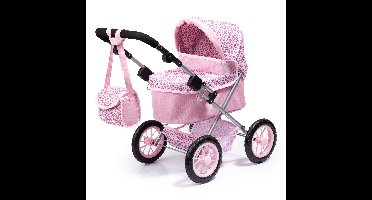 Bayer - Dolls Pram Trendy - Pink Leopard Print (13002AA)
