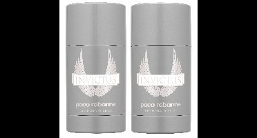 Paco Rabanne - 2x Invictus Deodorant Stick 75 ml