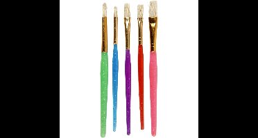 Kwasten voor Kinderen - 5 stuks