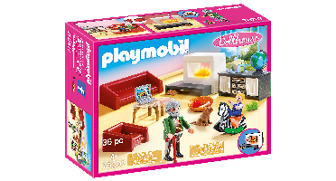PLAYMOBIL - Huiskamer met openhaard