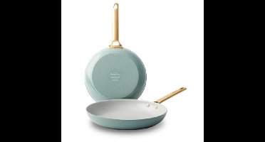 GREENPAN - Padova - Koekenpan 26cm + 30cm Smokey Blue