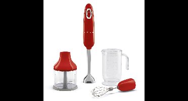 SMEG - Staafmixer - HBF03RDEU Staafmixerset Rood