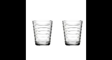 IITTALA - Aino Aalto - Glas 0,22l helder set/2