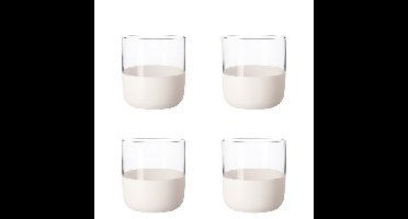 VILLEROY & BOCH - Manufacture Rock Blanc - Borrelglas 0,04l set/4