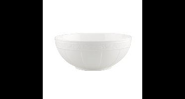 VILLEROY & BOCH - White Pearl - Slaschaal rond 24cm (2)