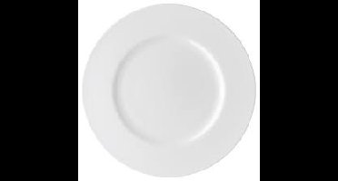 ROSENTHAL - Jade Pure White - Onderbord 31cm met rand