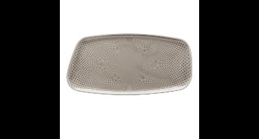 ROSENTHAL - Junto Pearl Grey - Serveerschaal 30x15cm