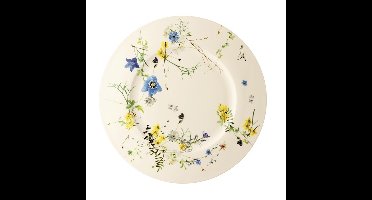 ROSENTHAL - Brillance Fleurs des Alpes - Plaatsbord 33cm met Rand