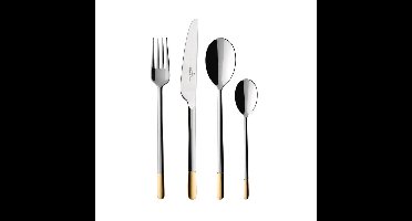 VILLEROY & BOCH - Ella Gold 18/10 Verguld - Bestekcassette 24-dlg.