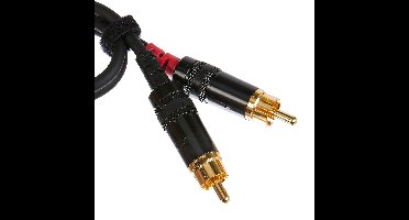 Cordial CFU6CC Audio Signaalkabel 2x RCA Male naar 2x RCA Male 6 Meter