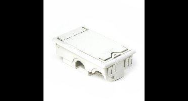 Dunlop ECB244WH Battery Box Batterijhouder voor Dunlop Effectpedalen Wit