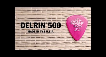 Dunlop 41P46 Delrin Plectrum 0.46mm 12-Pack