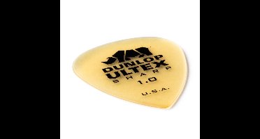 Dunlop Ultex Sharp Plectrum 1.0mm - Per Stuk