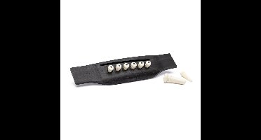 Martin 18APP28 Set Kunststof Brugpennen Wit met Zwarte Stip Incl. Eindpen (8-Pack)