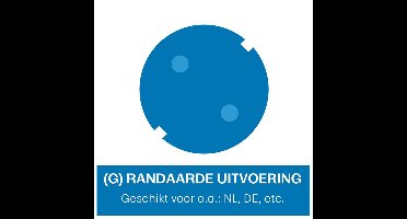 Procab PSC104/1.5-G Stekkerblok 4-Voudig 1.5 Meter Zwart