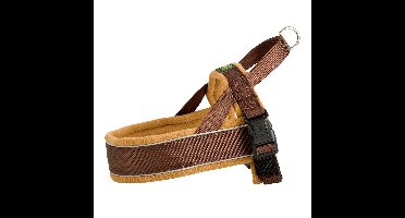 HUNTER Noors-hondentuig Racing, bruin/cognac, Maat: L