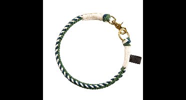 HUNTER Hondenhalsband Tinnum, groen, Maat: L-XL