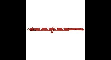 HUNTER Hondenhalsband Love, rood/zwart, Maat: 42