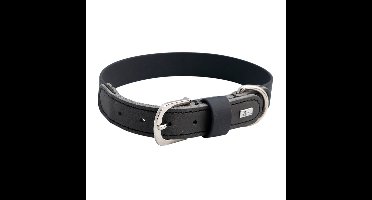 HUNTER Hondenhalsband Wolmar, zwart/grijs, Maat: 50