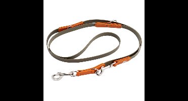 HUNTER Verstelbare hondenlijn Wolmar, groen, Maat: 16/200