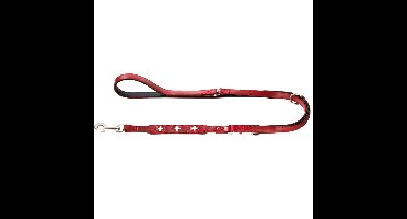 HUNTER Looplijn Swiss, rood/zwart, Maat: 18/200